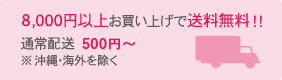 10,000円以上お買い上げで送料無料！